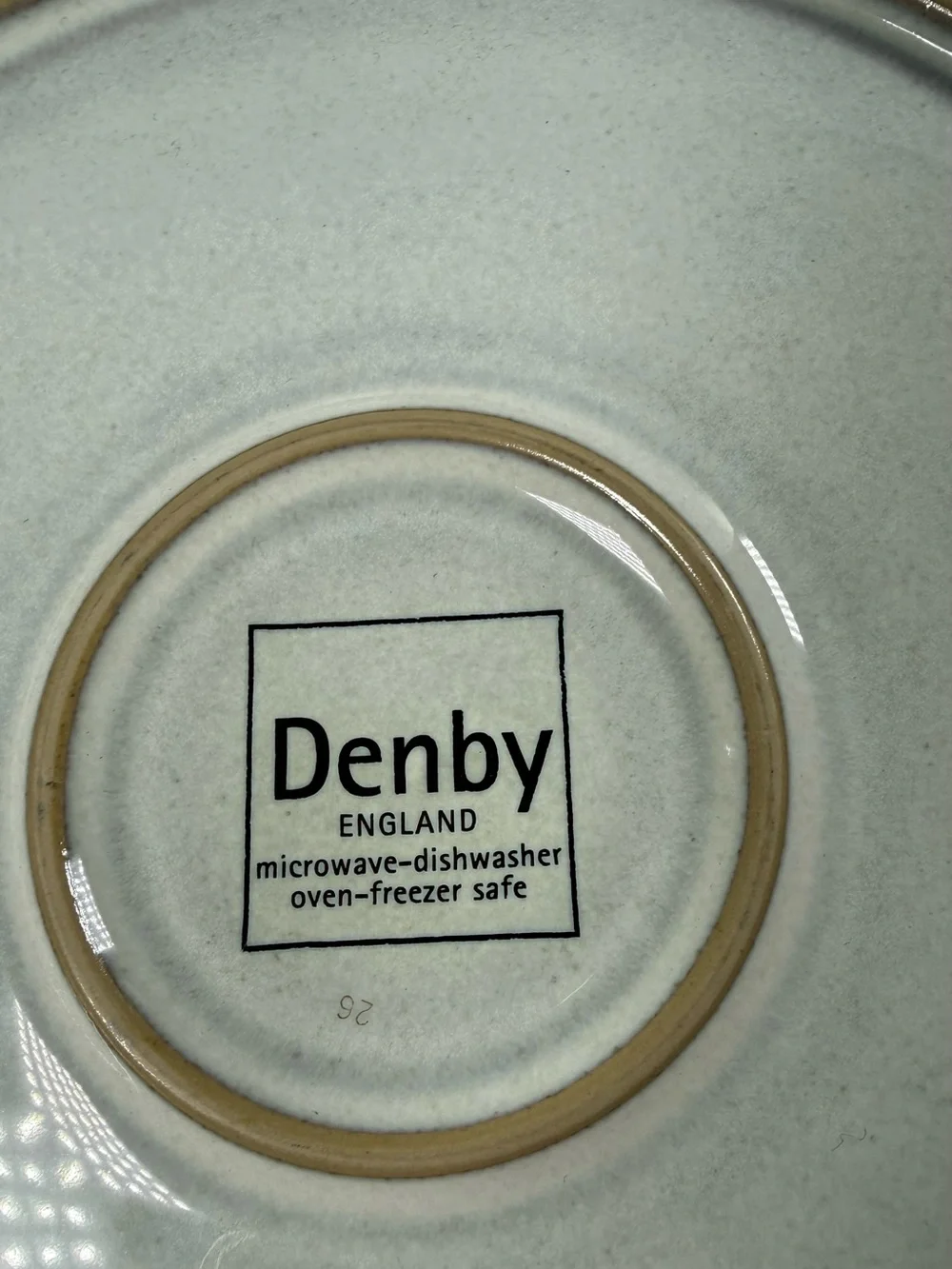Denby Langley Mist Falls Dinner Plate